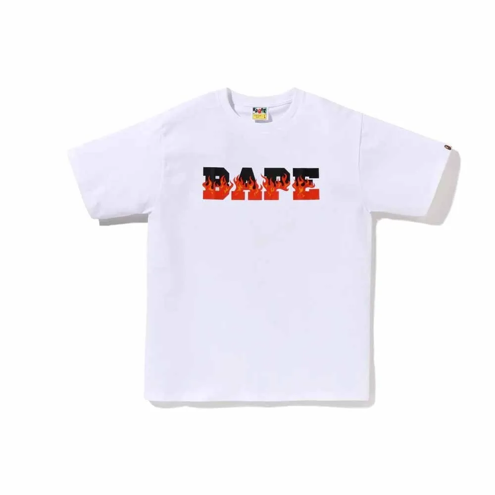 A BATHING APE  |Crew Neck Pullovers Unisex Street Style Plain Short Sleeves