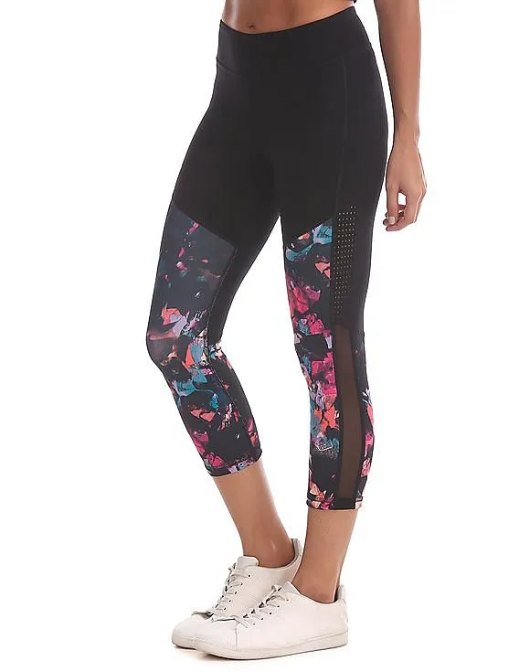 Aeropostale Printed Cropped Leggings