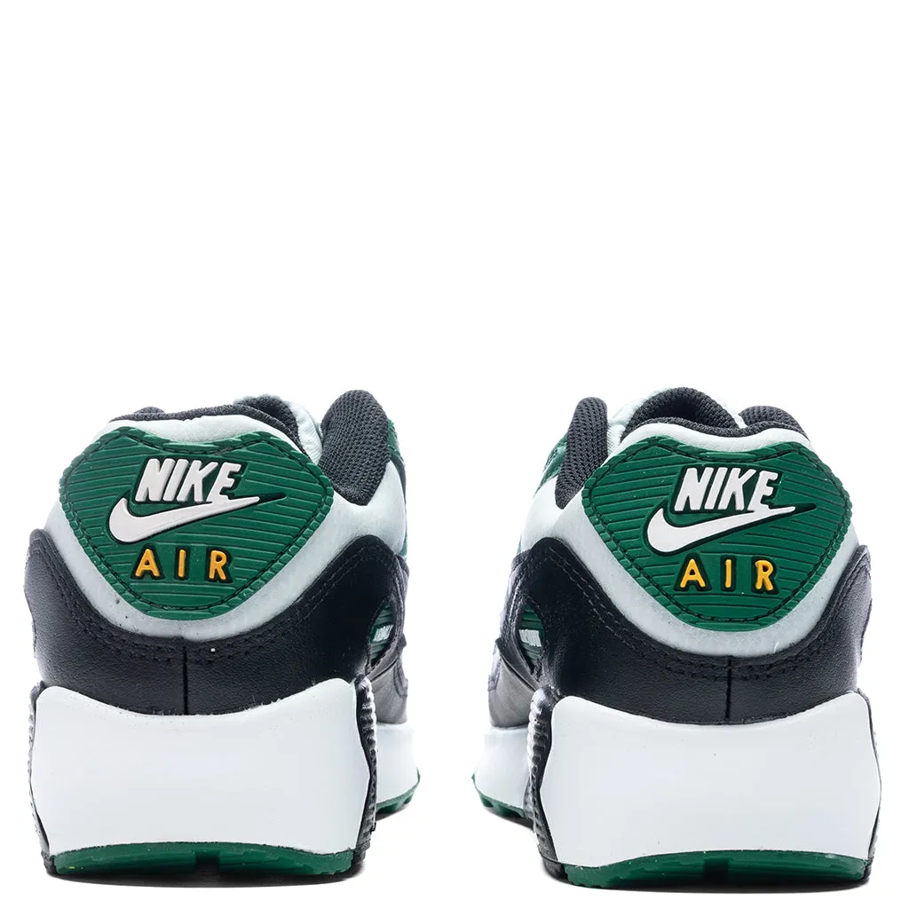 Air Max 90 LTR (GS) - Pure Platinum/Black/Gorge Green