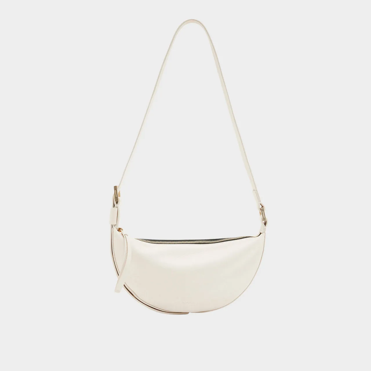 ALLSAINTS Half Moon Crossbody Bag - White