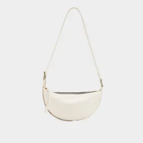 ALLSAINTS Half Moon Crossbody Bag - White