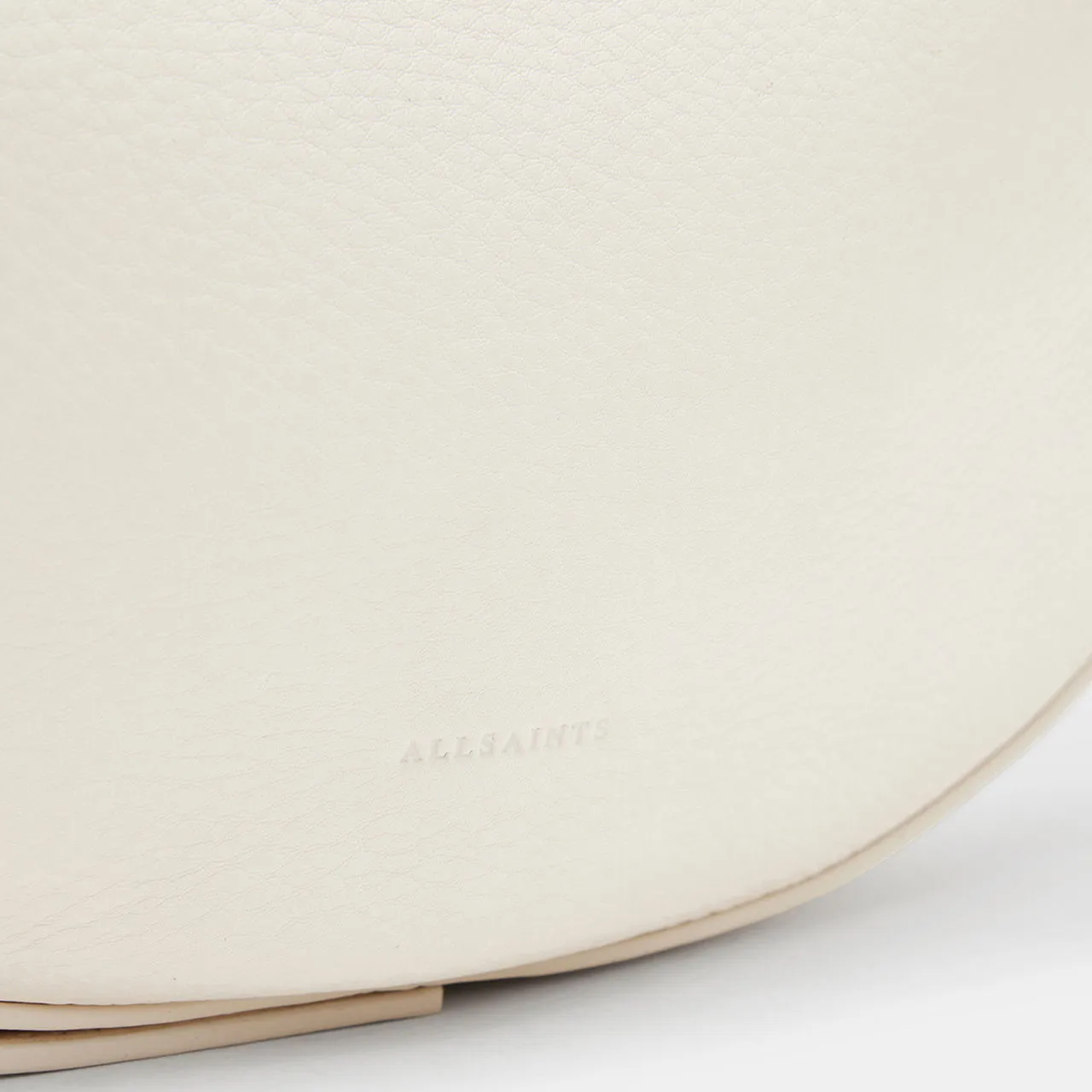 ALLSAINTS Half Moon Crossbody Bag - White