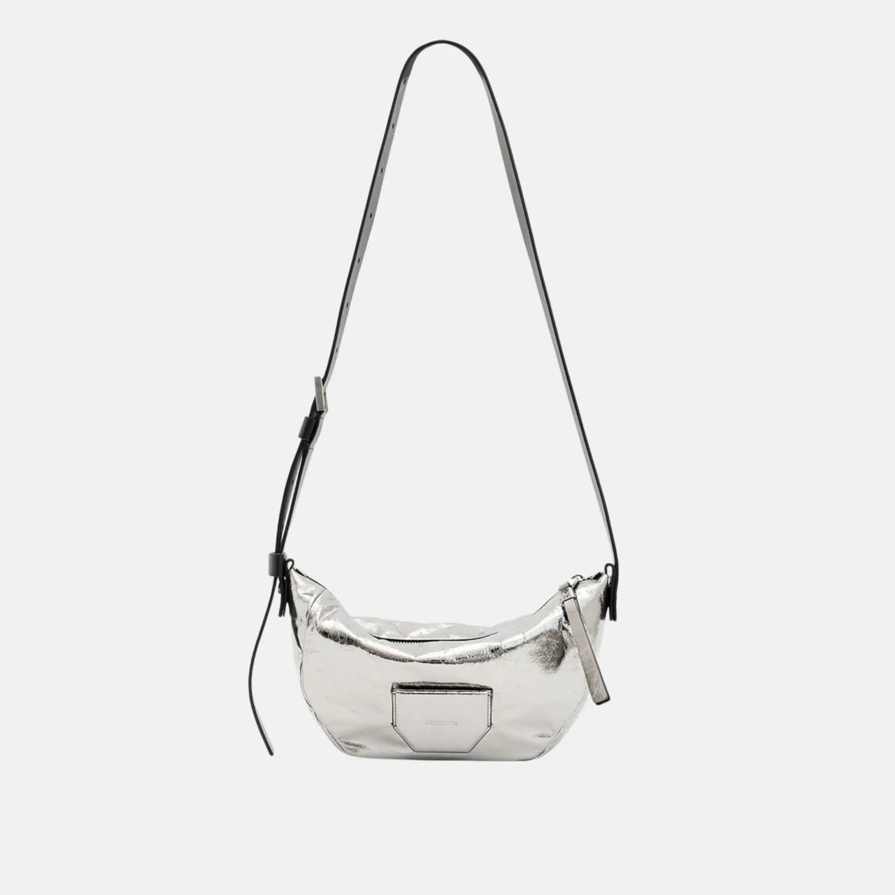 ALLSAINTS Madea Crossbody Bag - Gunmetal Grey