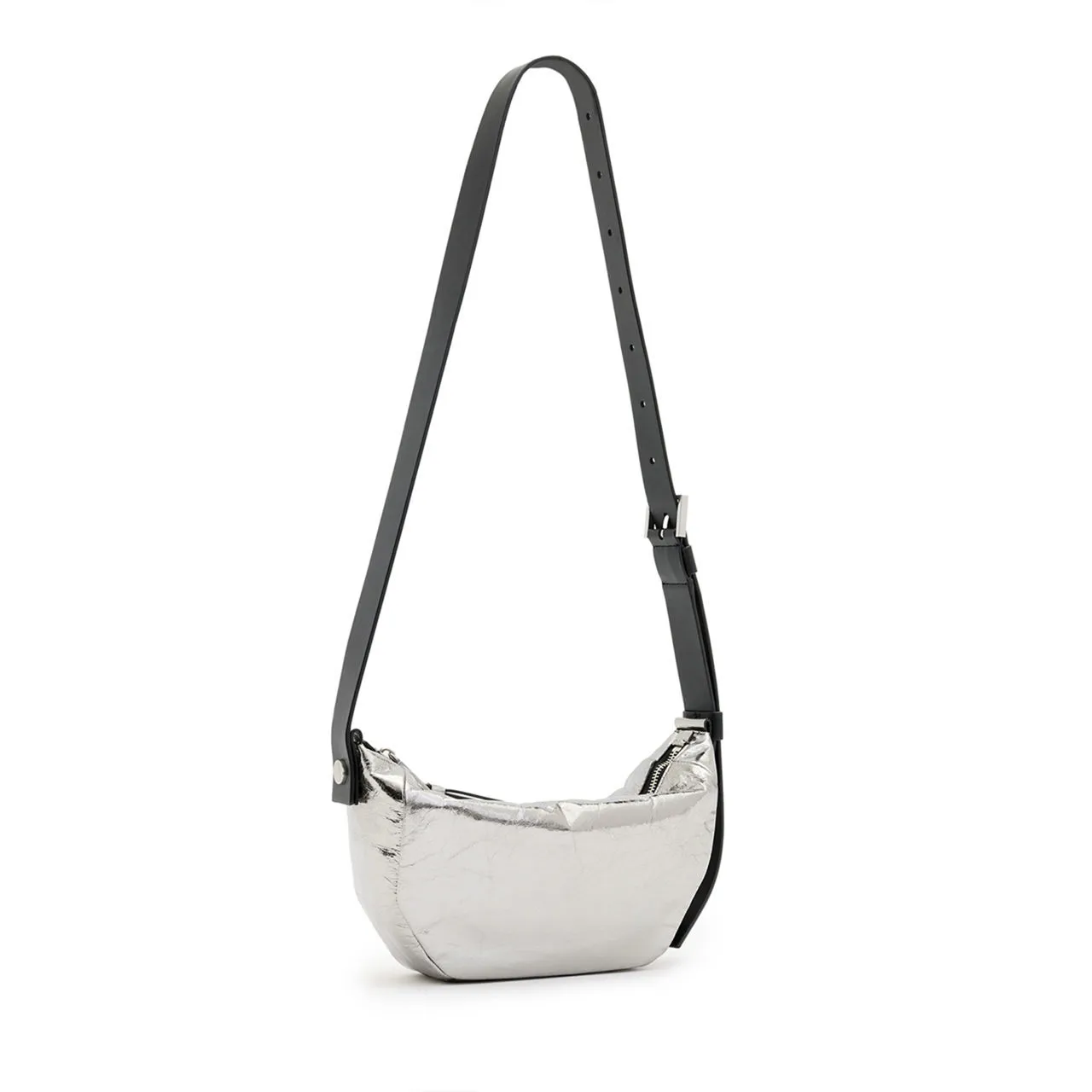 ALLSAINTS Madea Crossbody Bag - Gunmetal Grey