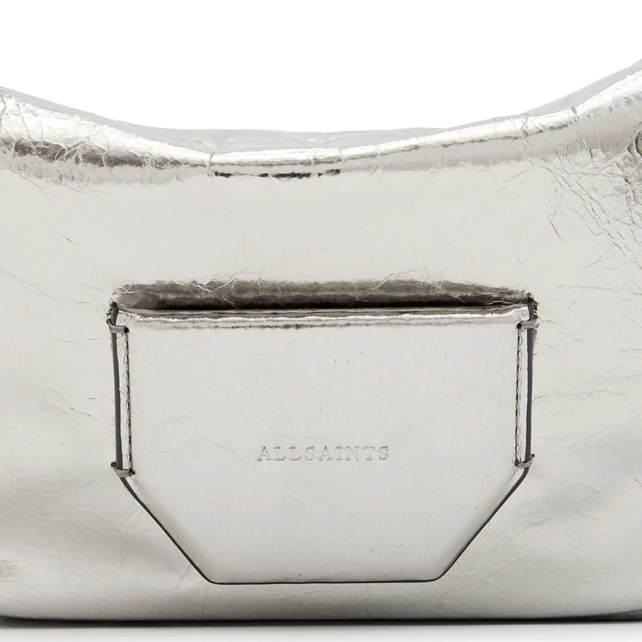 ALLSAINTS Madea Crossbody Bag - Gunmetal Grey