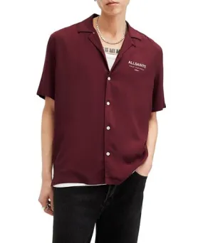 Allsaints Underground Regular Fit Camp Shirt