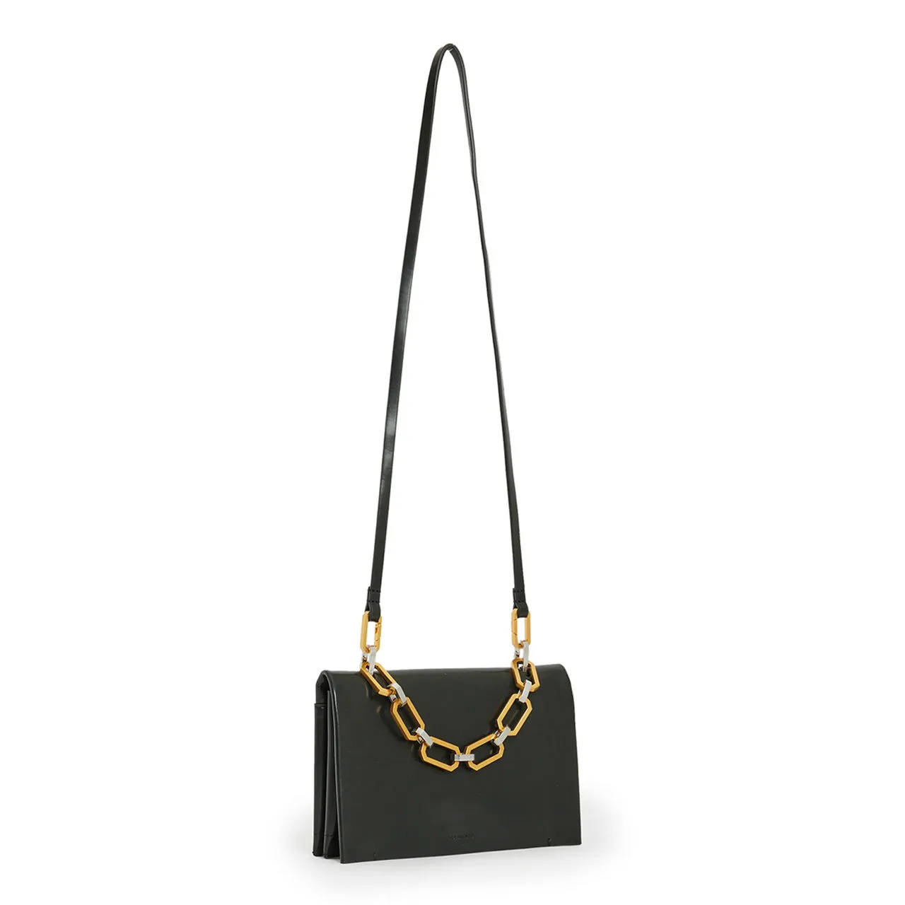 ALLSAINTS Yua Chain Clutch - Black