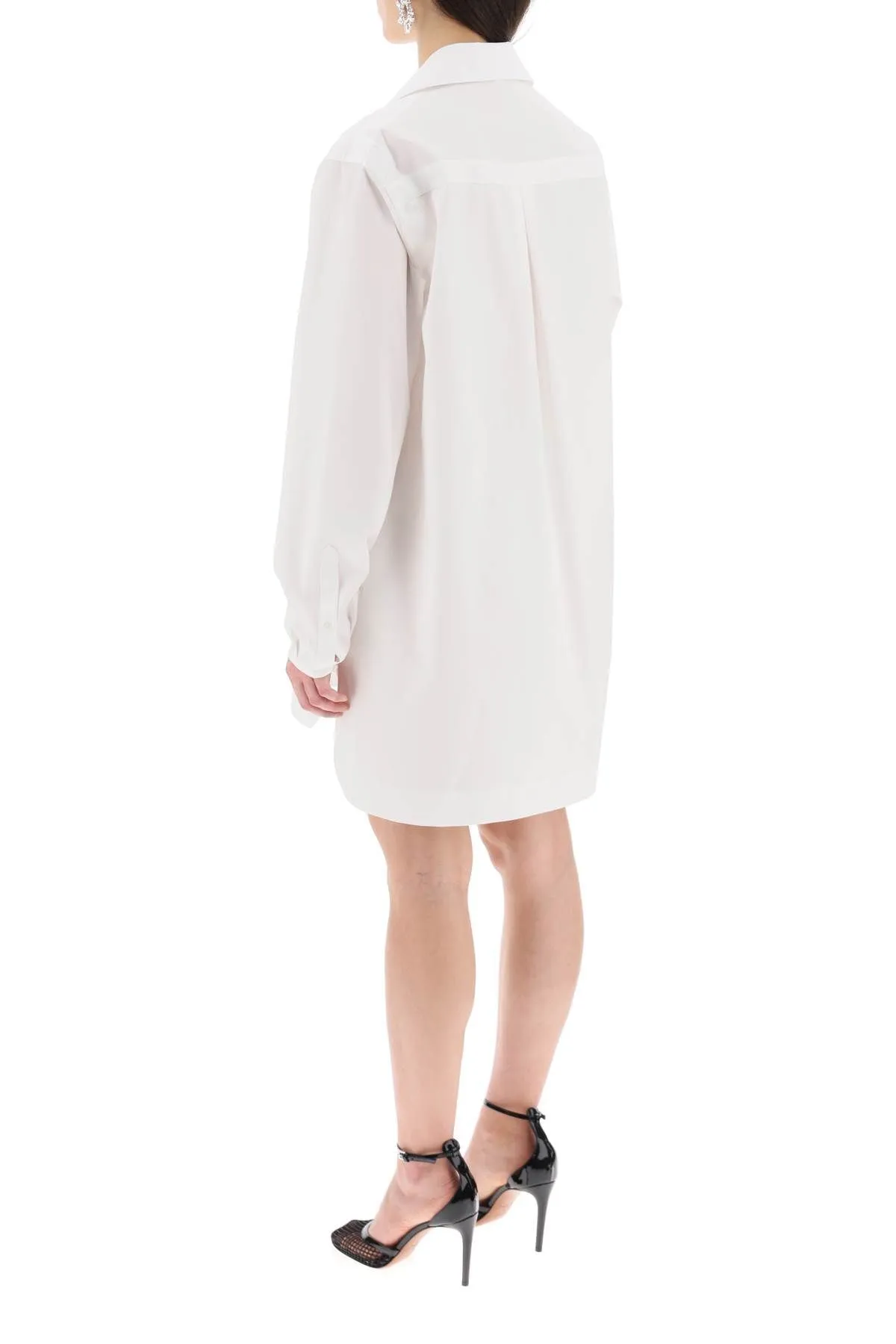 Azzedine Alaia  |Long Sleeves Plain Cotton Tunics