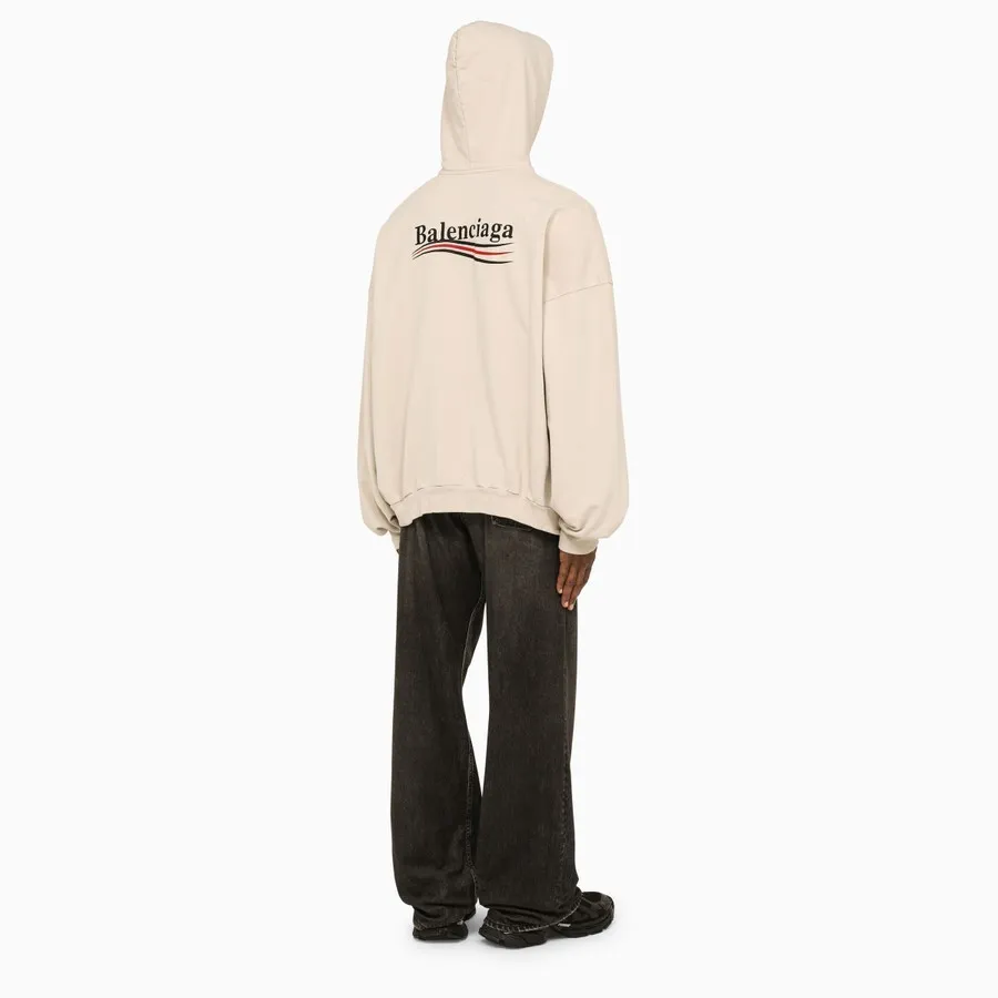 BALENCIAGA  |Pullovers Unisex Street Style Long Sleeves Cotton Oversized