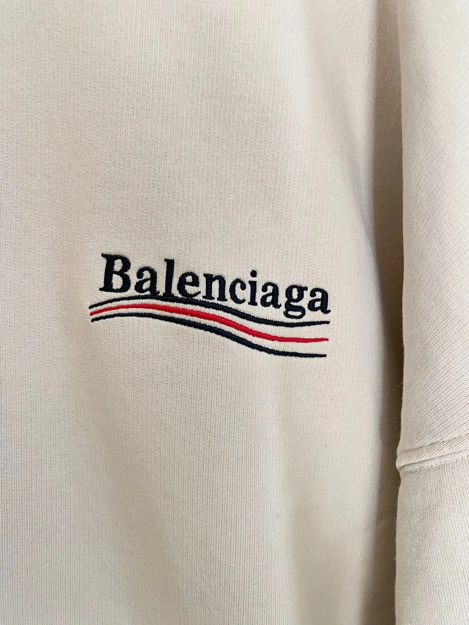 BALENCIAGA  |Pullovers Unisex Street Style Long Sleeves Cotton Oversized