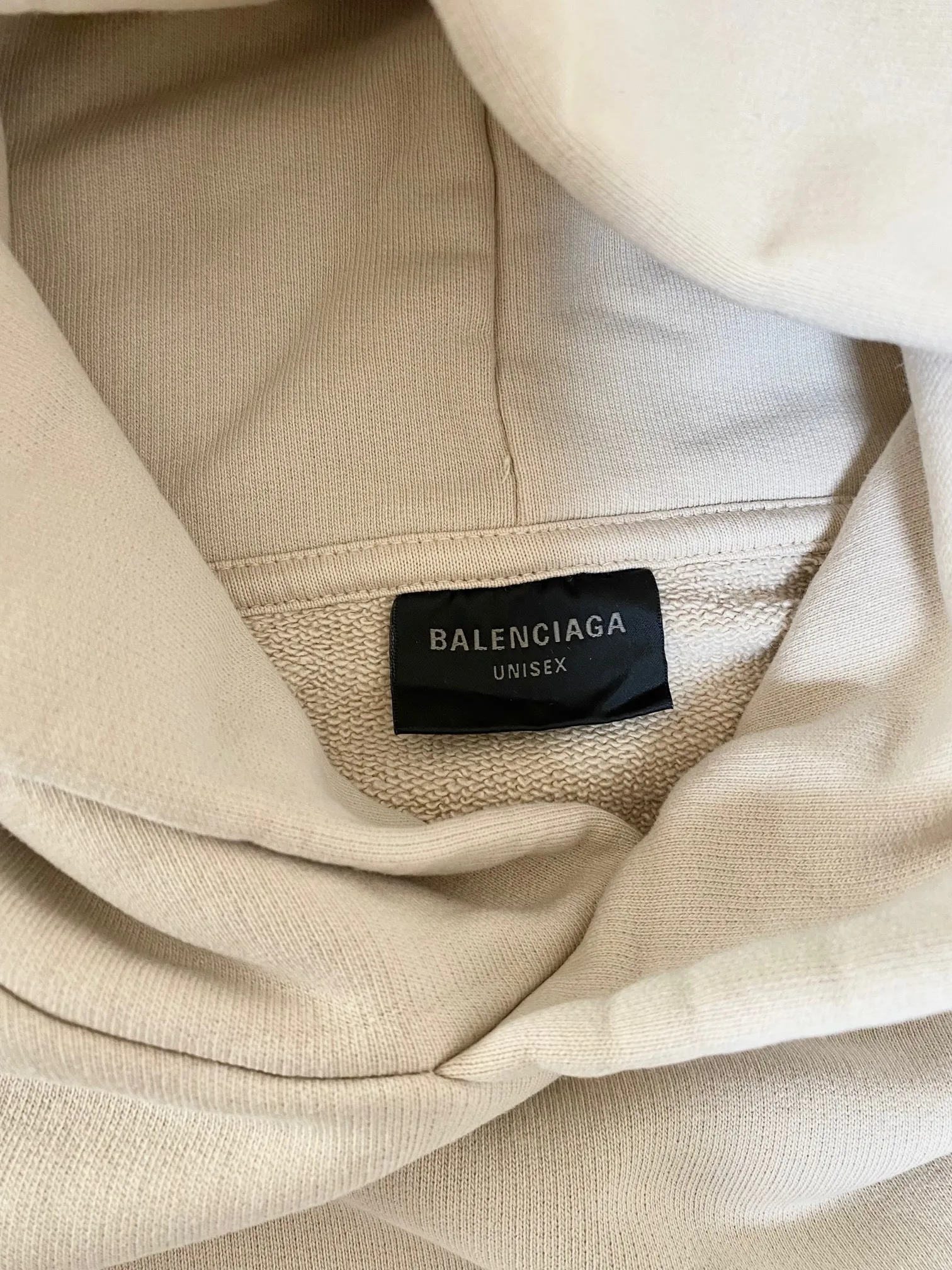 BALENCIAGA  |Pullovers Unisex Street Style Long Sleeves Cotton Oversized