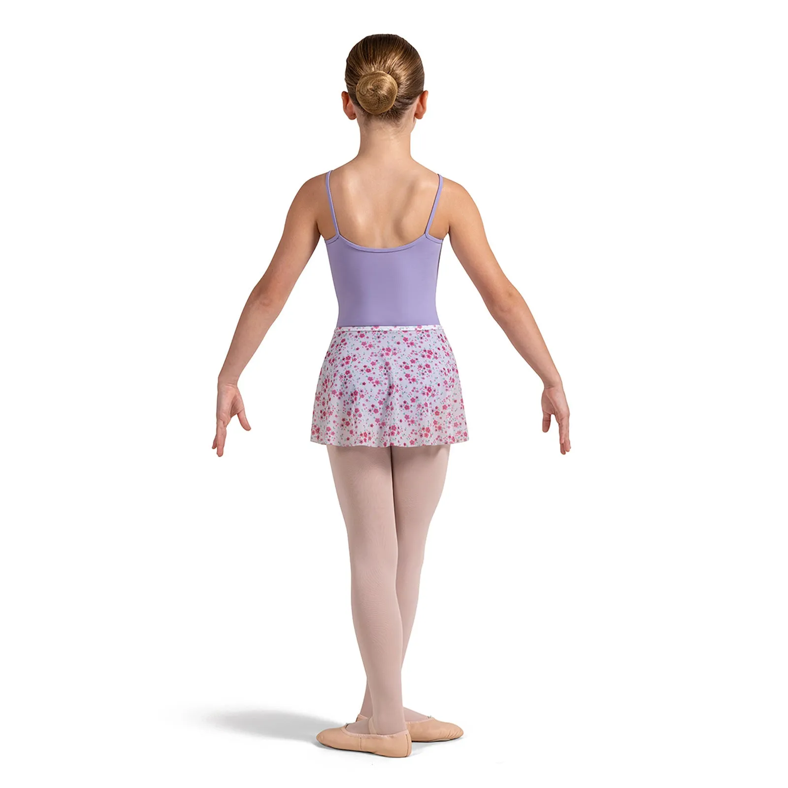 Bloch Child's Pull-On Mesh Floral Skirt