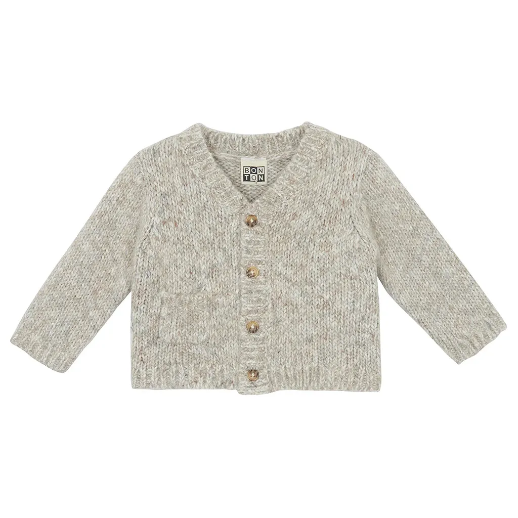 Bonton Baby Trish Cardigan China Beige