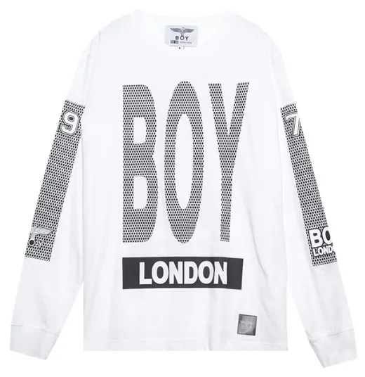 BOY LONDON  |Pullovers Unisex Studded Street Style U-Neck Cotton