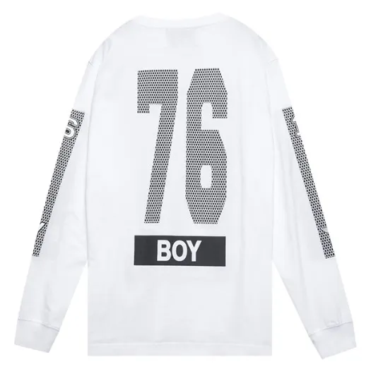 BOY LONDON  |Pullovers Unisex Studded Street Style U-Neck Cotton