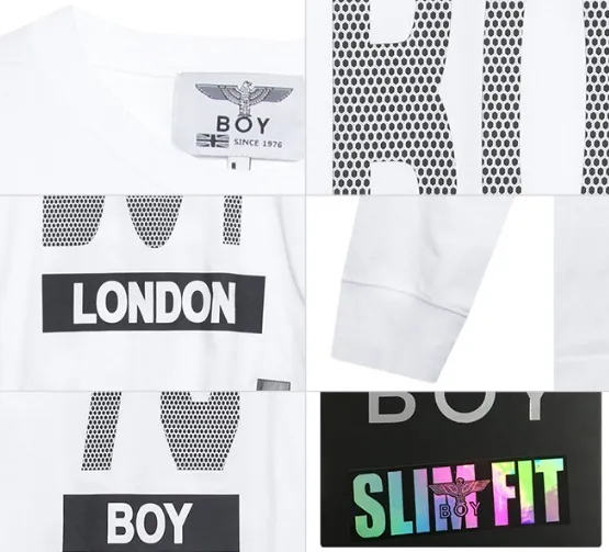 BOY LONDON  |Pullovers Unisex Studded Street Style U-Neck Cotton