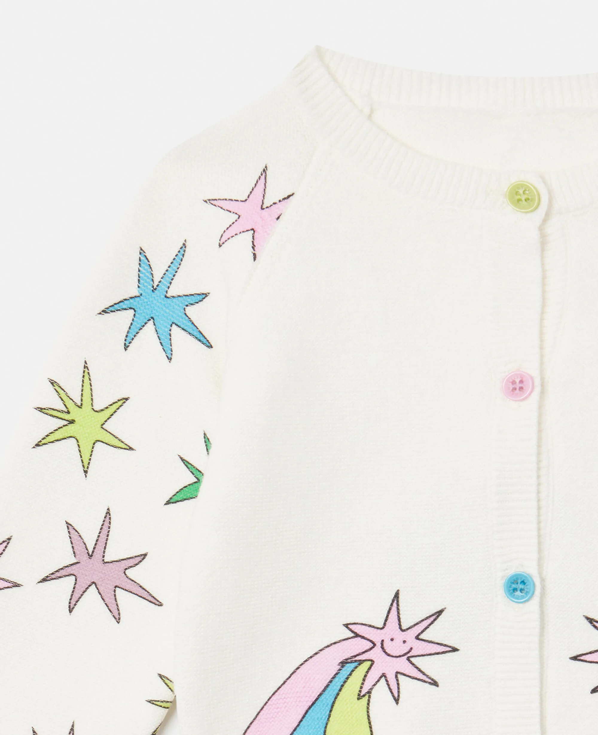 Bright Stars Knitted Cardigan 