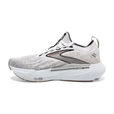 Brooks Women’s Glycerin StealthFit GTS 21 Athletic Shoes-White/Grey/Black