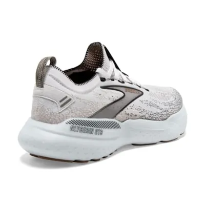 Brooks Women’s Glycerin StealthFit GTS 21 Athletic Shoes-White/Grey/Black