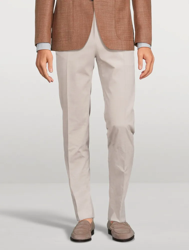 CANALI Cotton Stretch Corduroy Pants