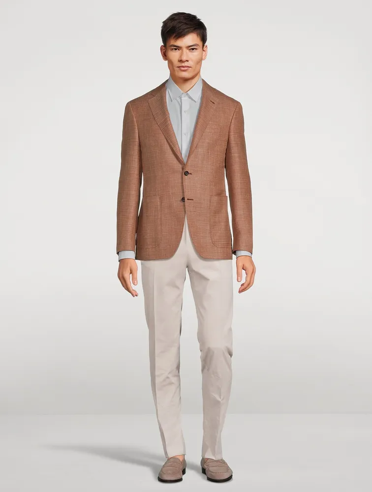 CANALI Cotton Stretch Corduroy Pants