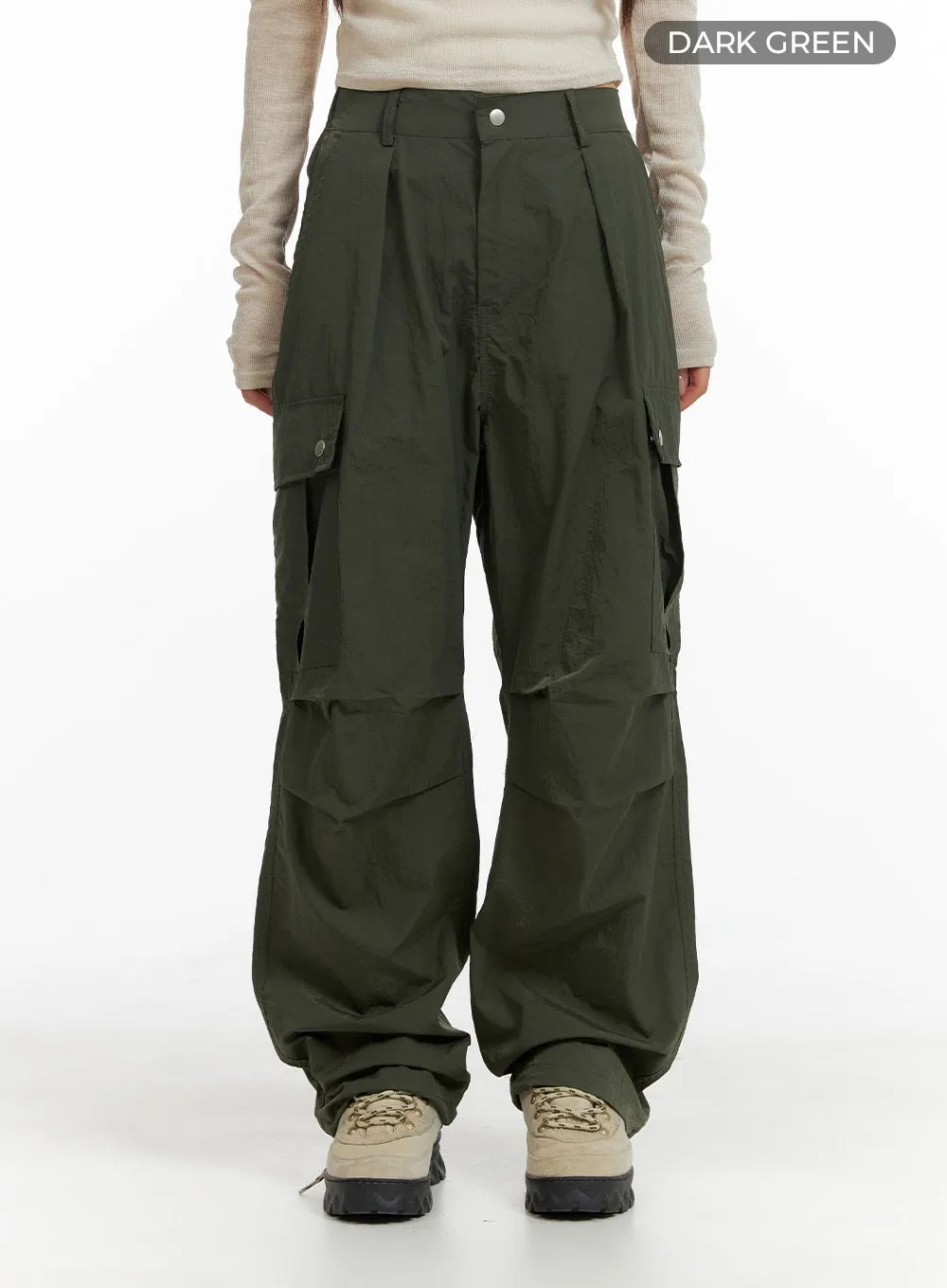 Cargo Wide Leg Trousers (UNISEX) CM411