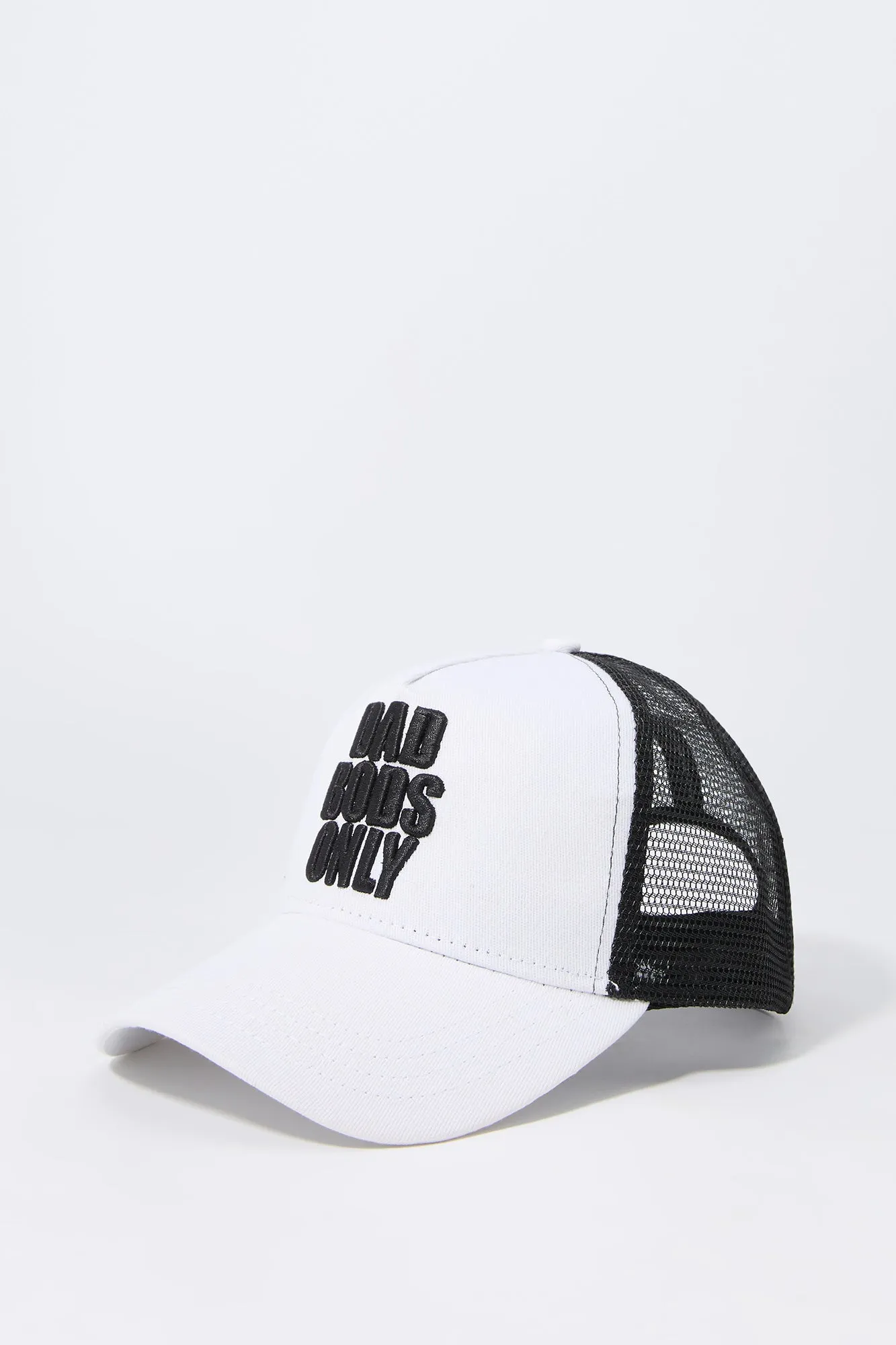 Casquette de camionneur avec motif brodé Dad Bods Only