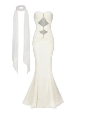 Cassandra Dress (White)