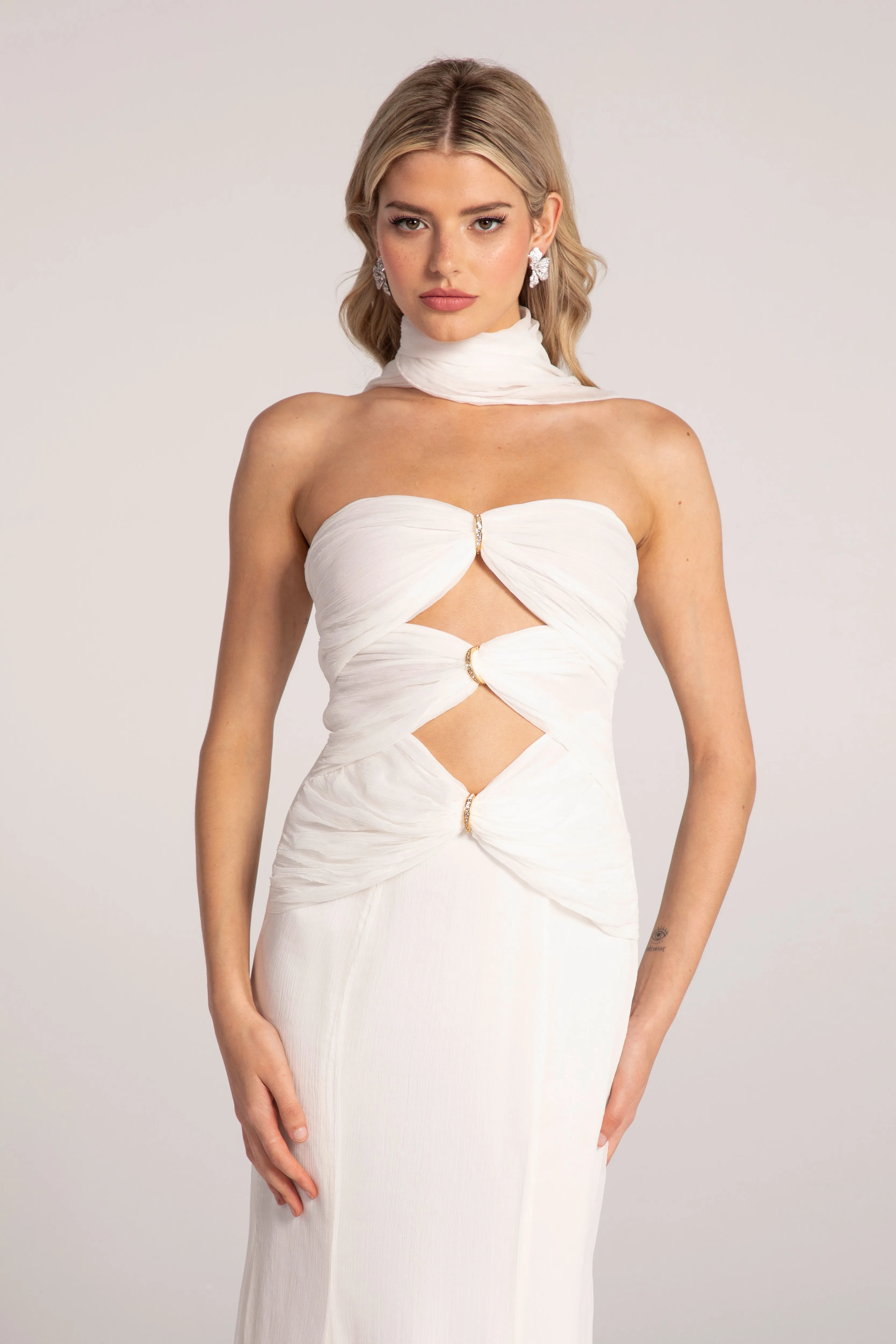 Cassandra Dress (White)