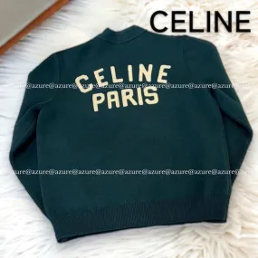 CELINE  |celine paris cardigan in wool