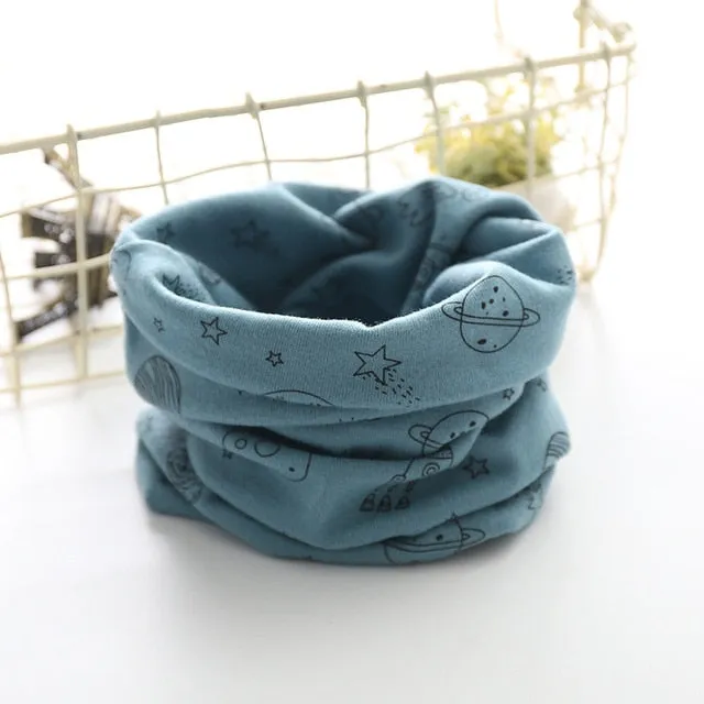 Cotton Baby Scarf Baby Bibs For Boys Girls Burp Cloths Baberos Lovely Kids Collars O Ring Neckerchief