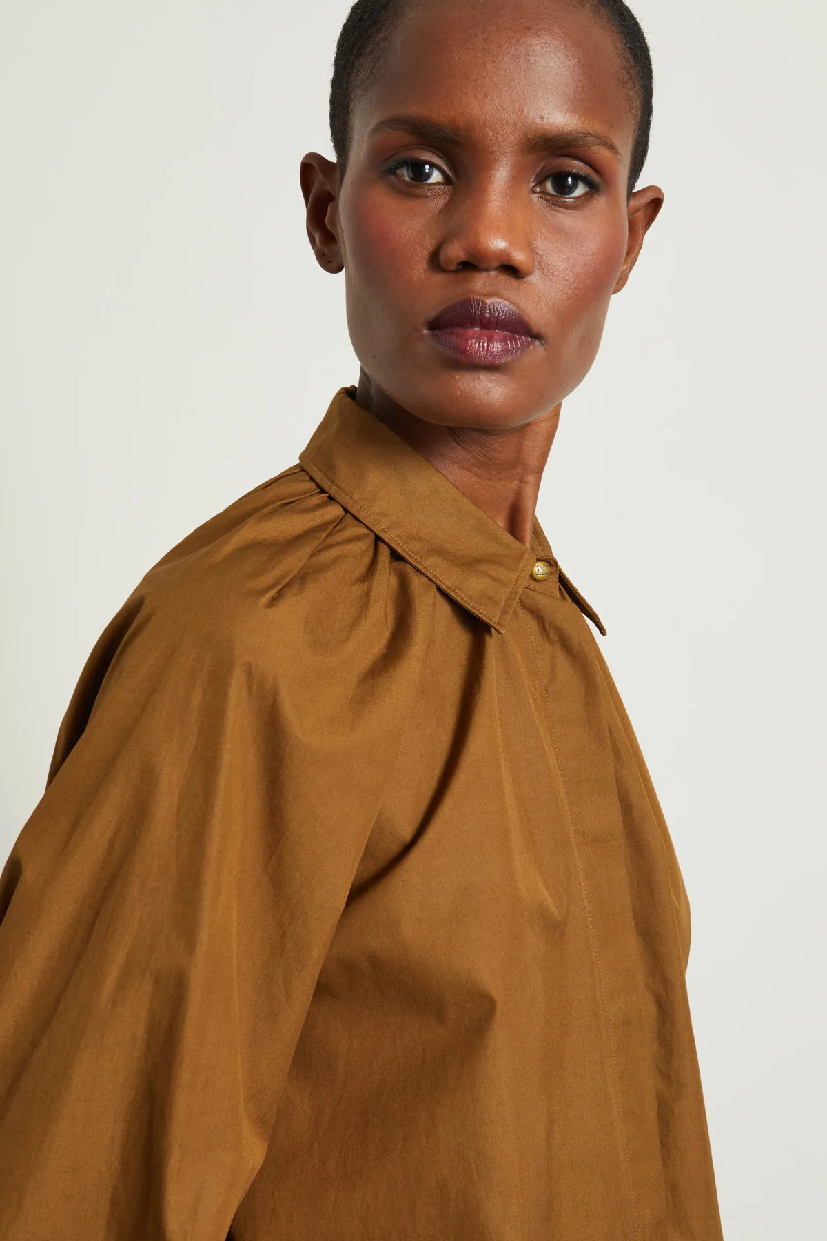 Diffusione Tessile  |Long Sleeves Plain Cotton Tunics