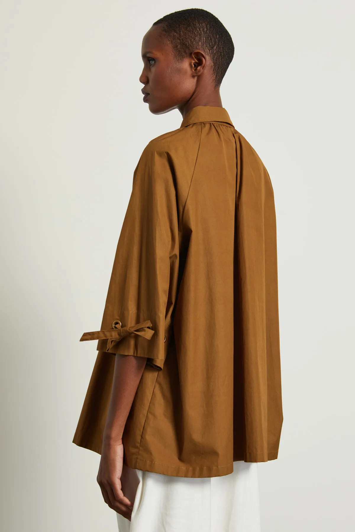 Diffusione Tessile  |Long Sleeves Plain Cotton Tunics