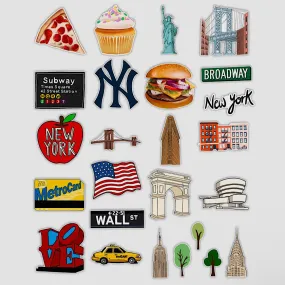 Downtown New York City Mini Sticker Pack