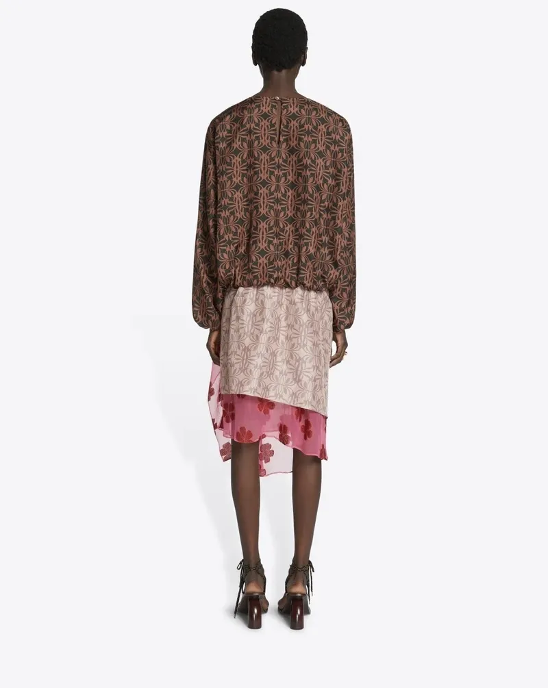 Dries Van Noten  |Silk cocoon top