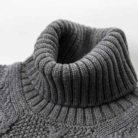 Drumohr  |Wool Long Sleeves Plain Handmade Sweaters