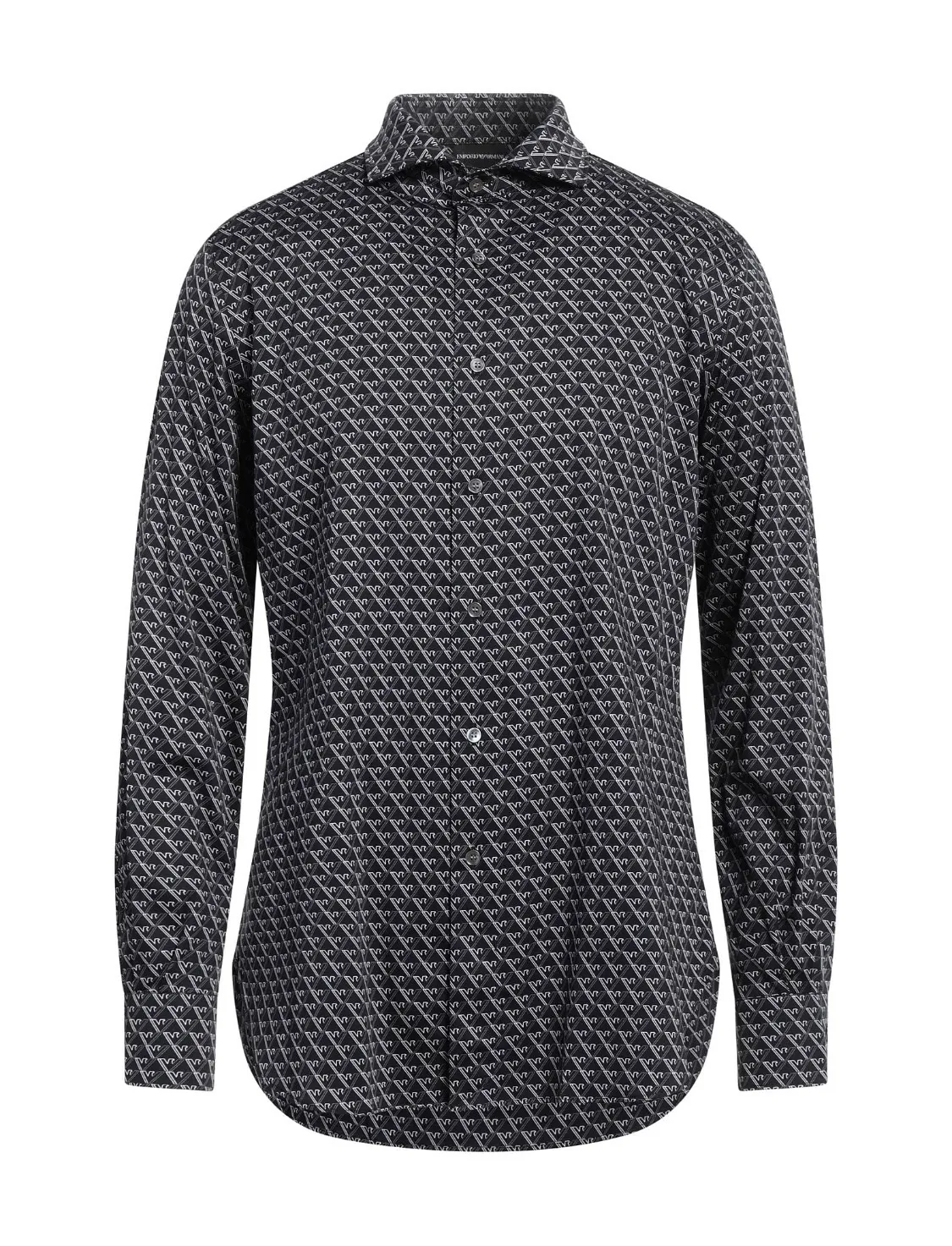 EMPORIO ARMANI  |Long Sleeves Cotton Logo Shirts