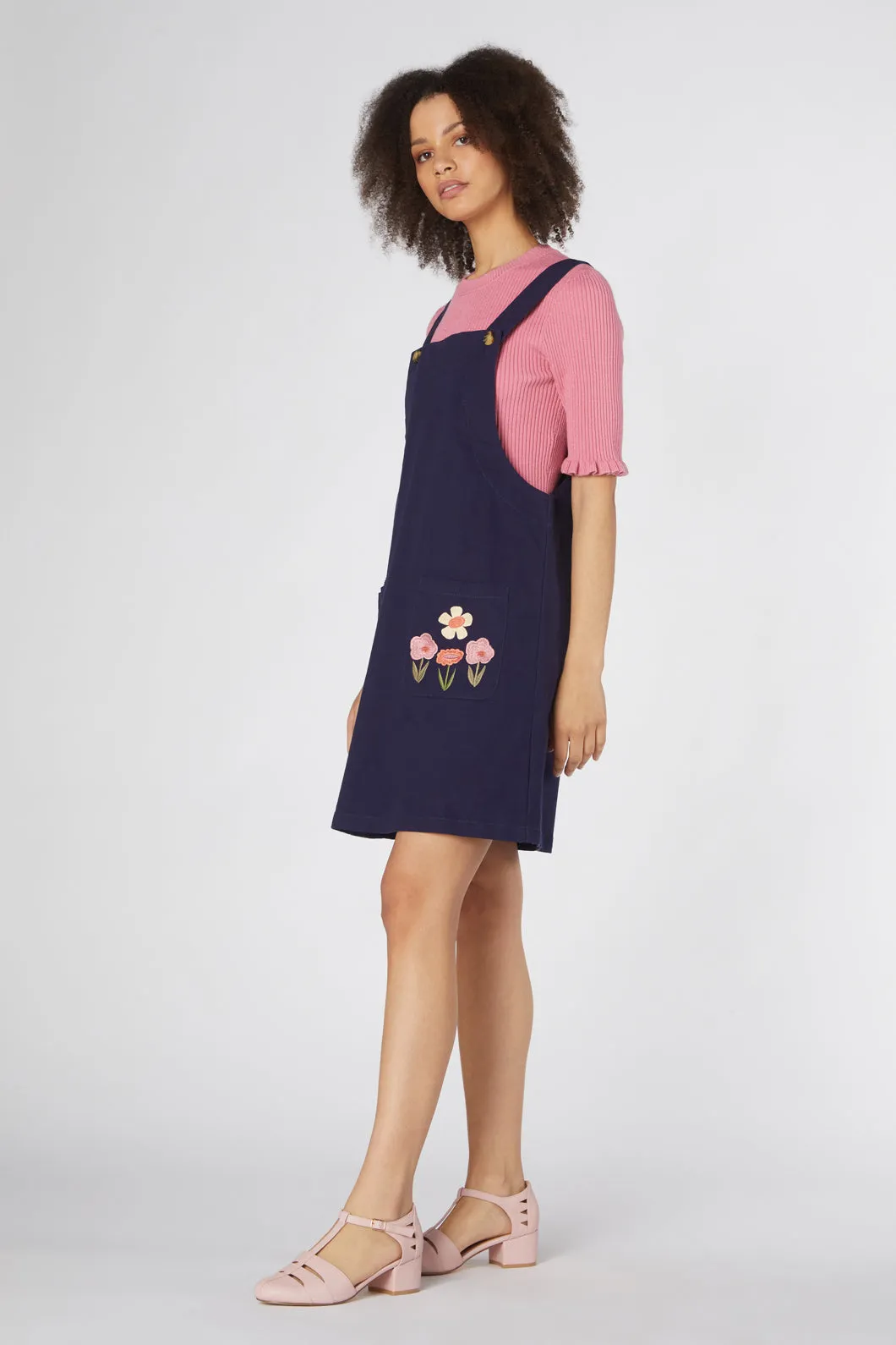 Enid Embroidered Pinny