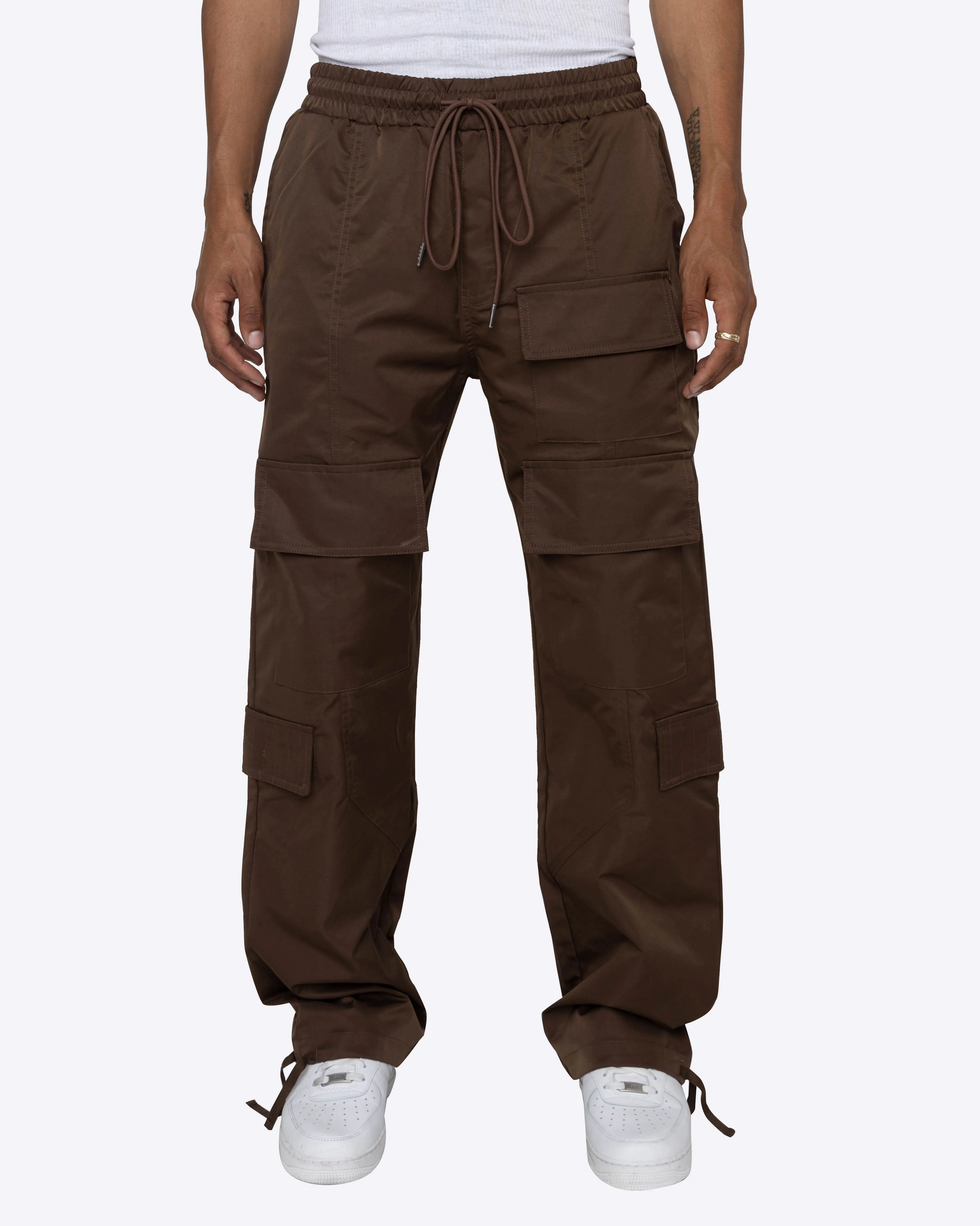 EPTM EASY CARGO PANTS - BROWN