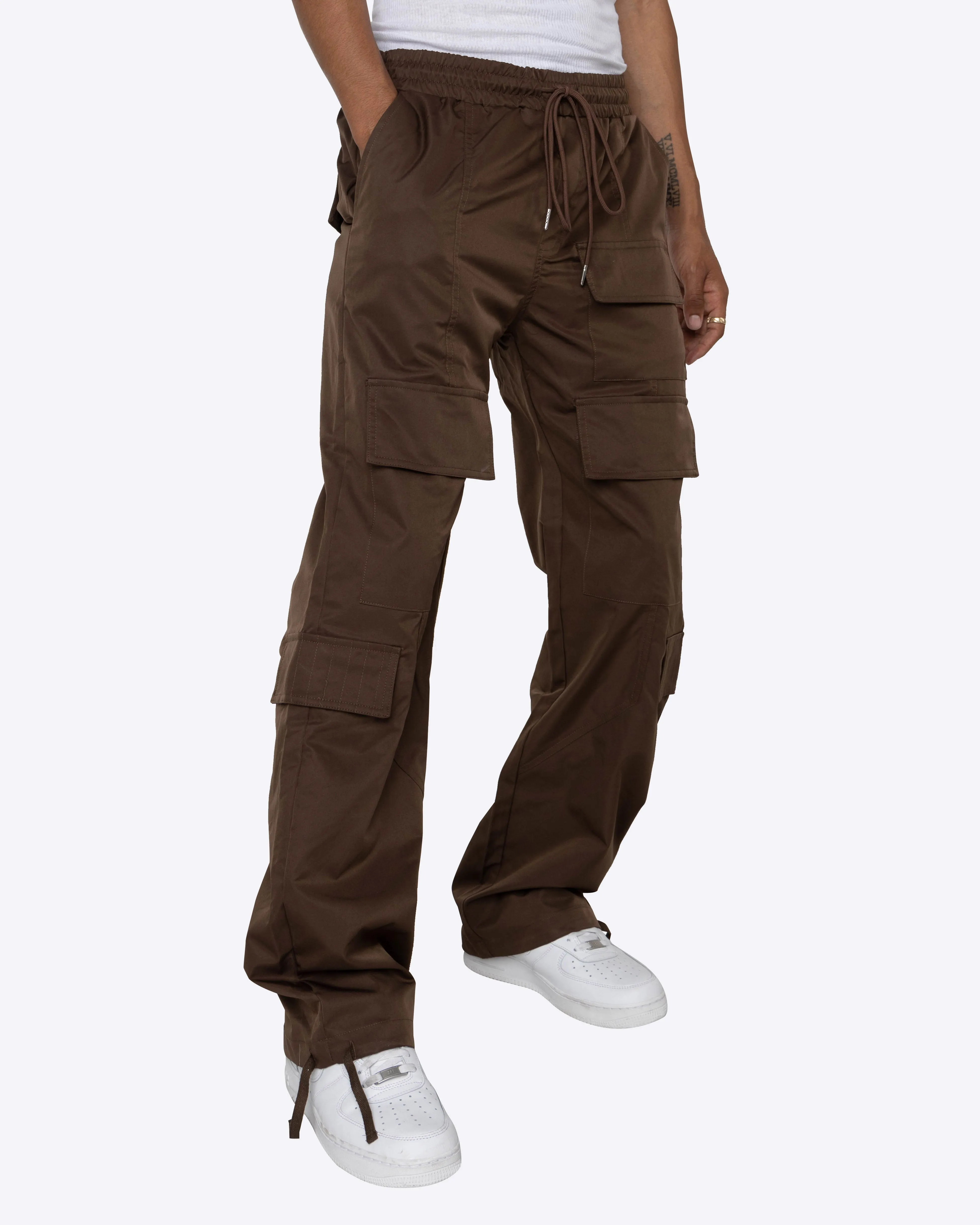 EPTM EASY CARGO PANTS - BROWN