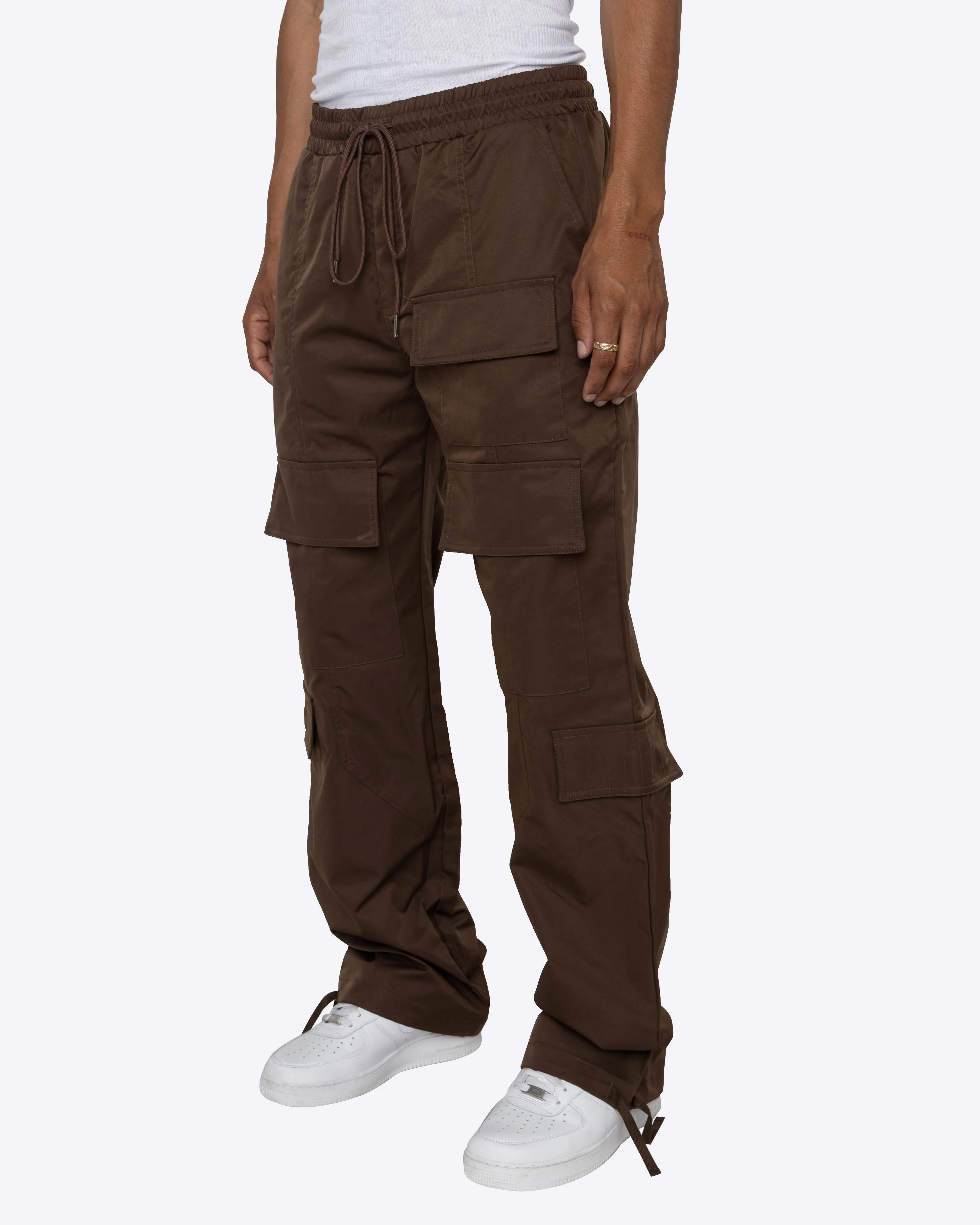 EPTM EASY CARGO PANTS - BROWN