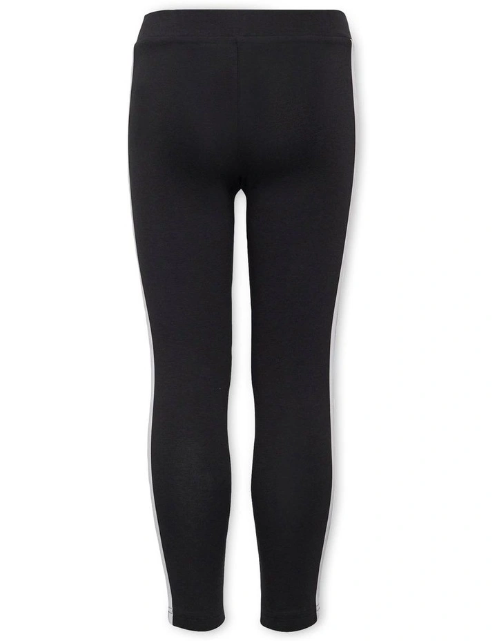 Essentials 3-Stripes Leggings in Black