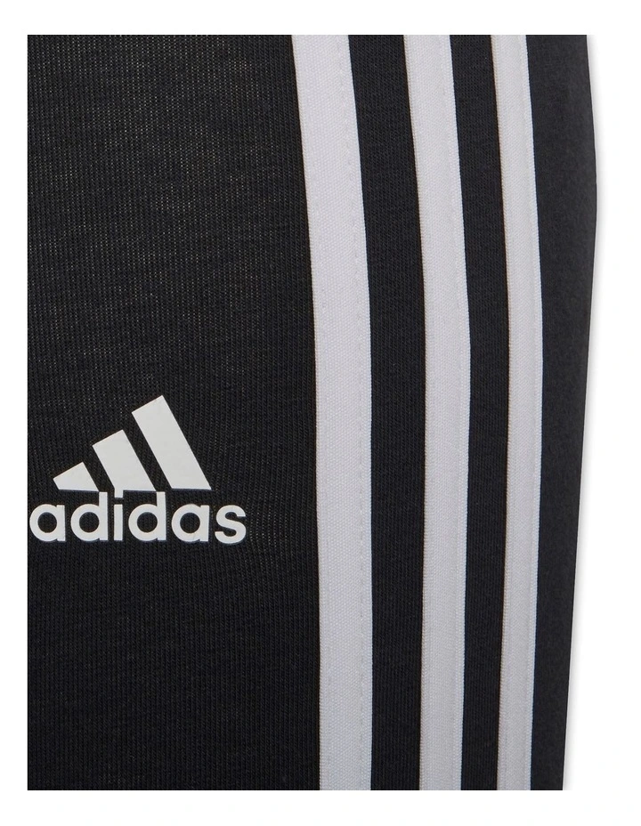 Essentials 3-Stripes Leggings in Black