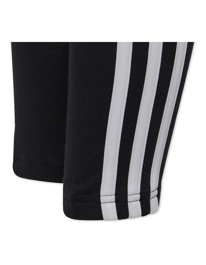 Essentials 3-Stripes Leggings in Black