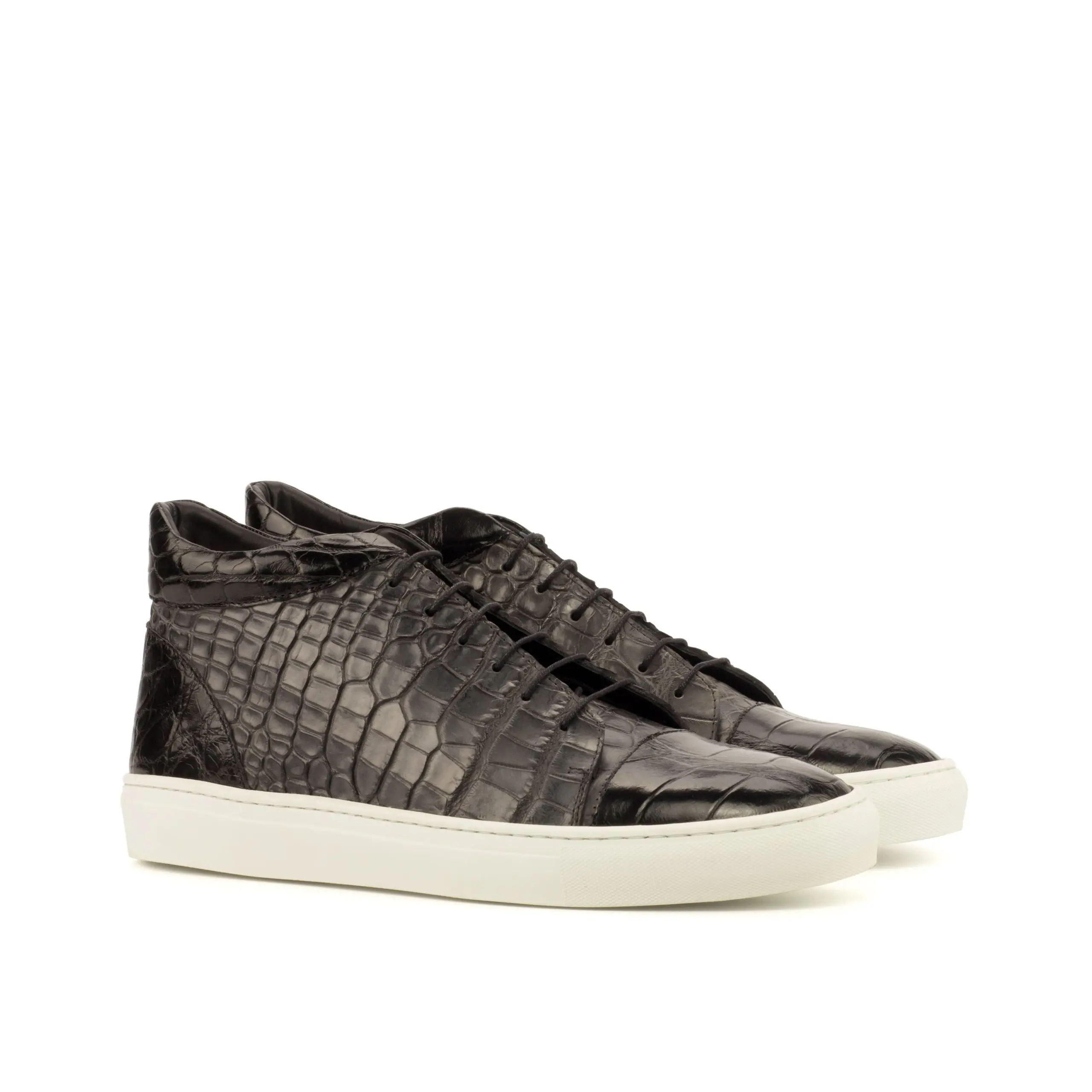 --Exotic Skins High Tops Sneaker-