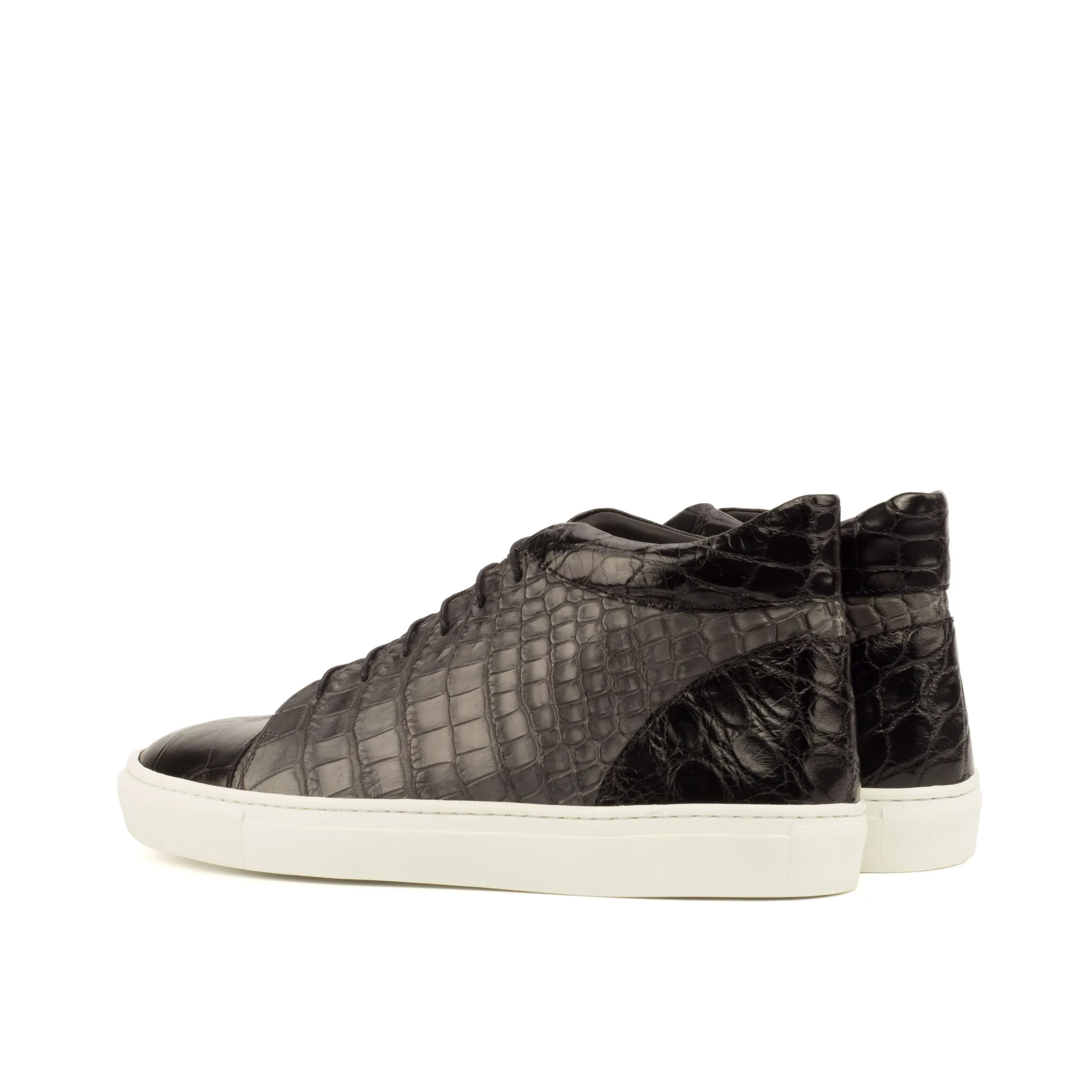 --Exotic Skins High Tops Sneaker-