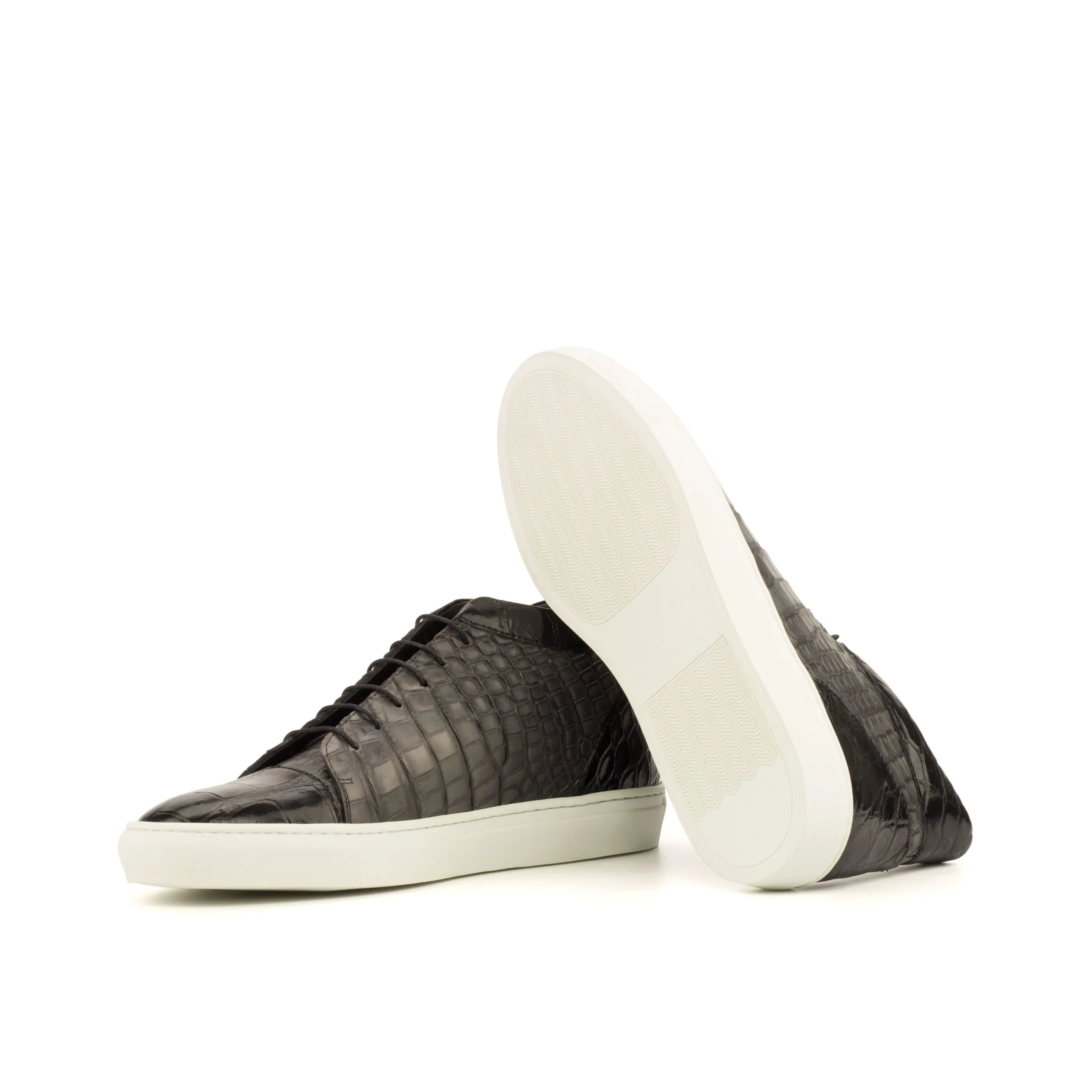 --Exotic Skins High Tops Sneaker-