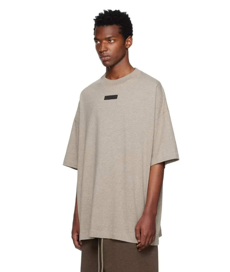 FEAR OF GOD  |Crew Neck Pullovers Street Style Plain Cotton Short Sleeves