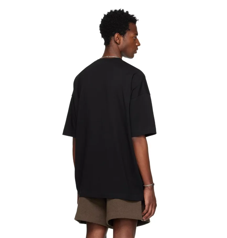 FEAR OF GOD  |Crew Neck Pullovers Street Style Plain Cotton Short Sleeves