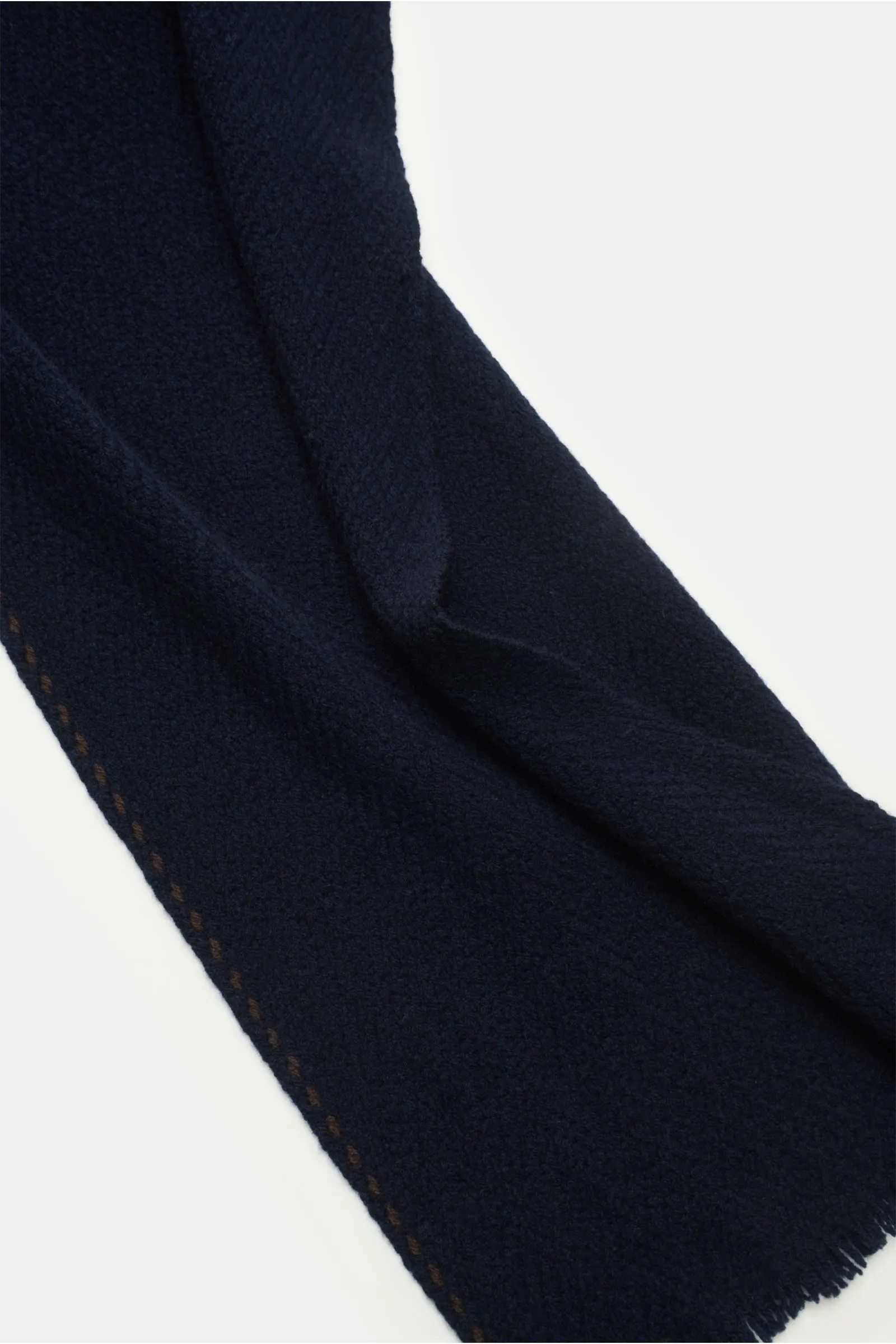 FEDELI cashmere scarf navy